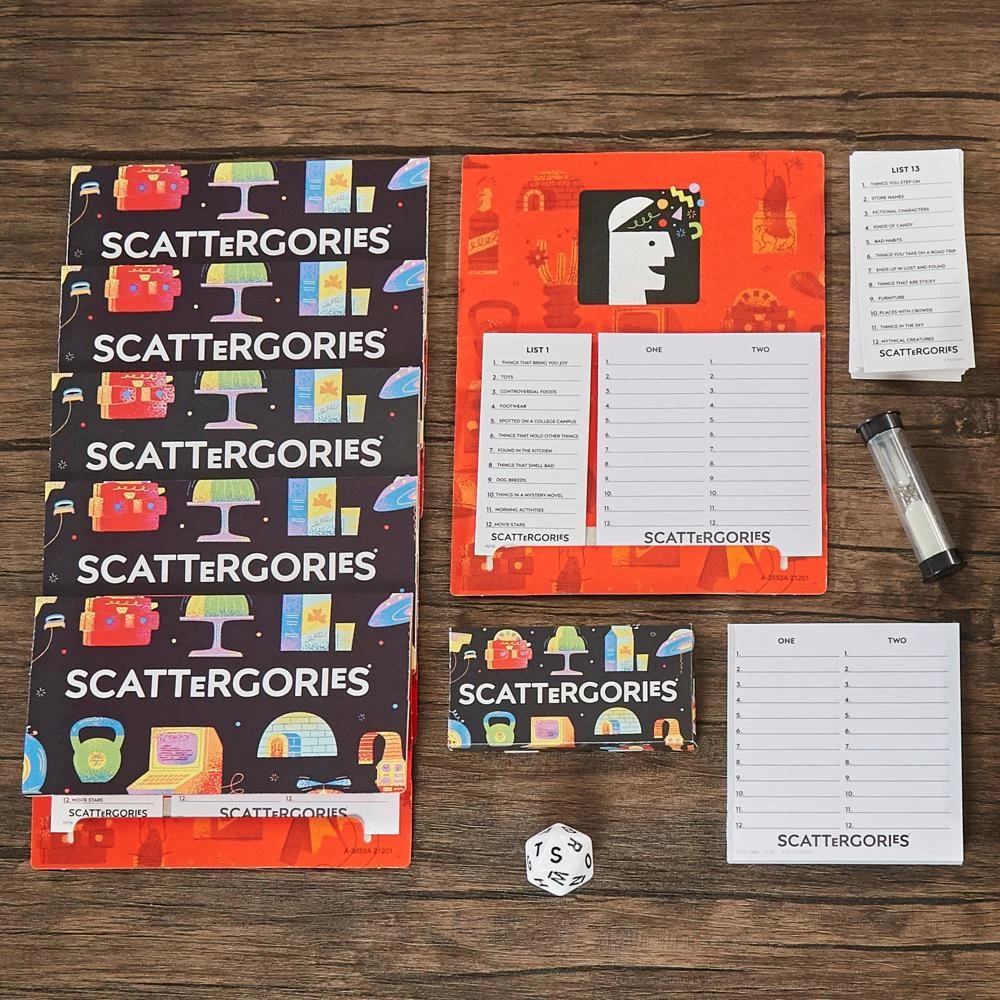 Classic Scattergories Game, Party Game For Adults And Teens Ages 13 And Up, Board Game For 2+ Players 9 Classic Scattergories Game, Party Game For Adults And Teens Ages 13 And Up, Board Game For 2+ Players - Image 7