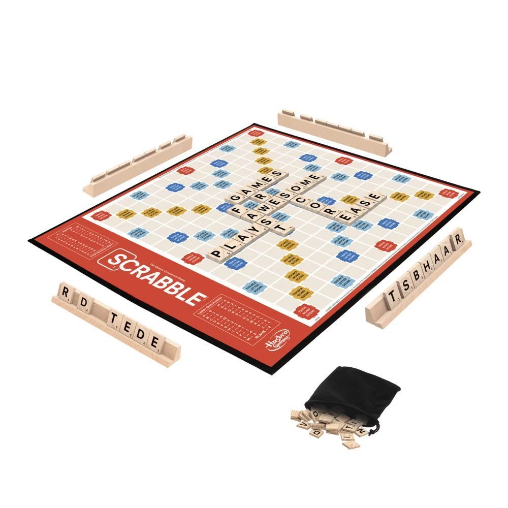 Scrabble Board Game, Classic Word Game For Kids Ages 8 And Up, Fun Family Game For 2-4 Players, The Classic Crossword Game 4 Scrabble Board Game, Classic Word Game For Kids Ages 8 And Up, Fun Family Game For 2-4 Players, The Classic Crossword Game - Image 2
