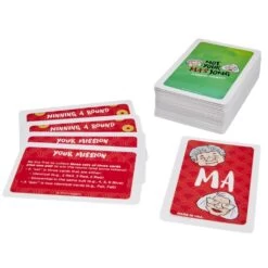 Not Your Ma's Jong, A Fast-Paced Card Game Inspired By Mahjong And 2 Grandmas, Family Game, Party Game For Ages 13+ -Hasbro Toyland 0ca93c6ae9de5cb18eedac0f9c343d14024aab66