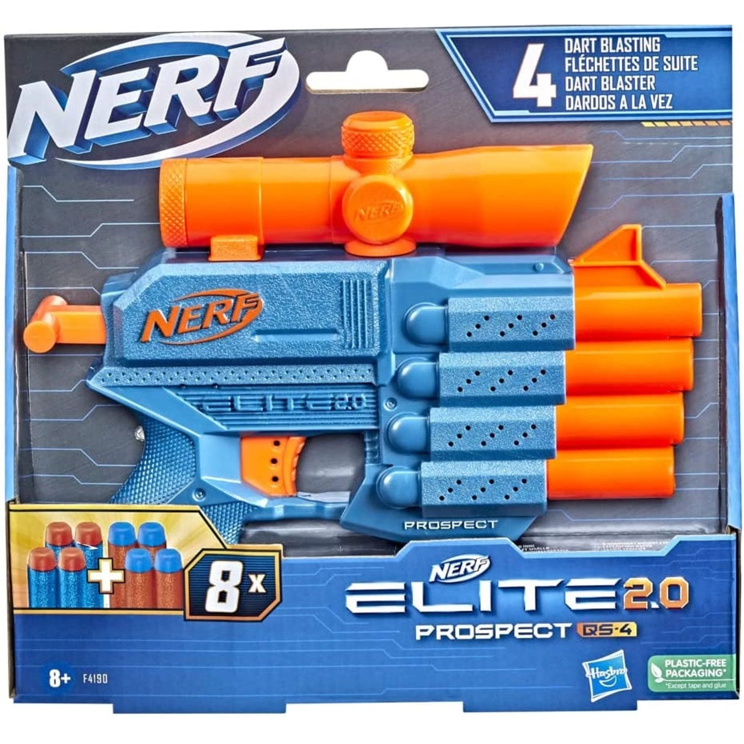 Hasbro NERF Elite 2.0 Prospect Qs 4 Toys 3 Hasbro NERF Elite 2.0 Prospect Qs 4 Toys