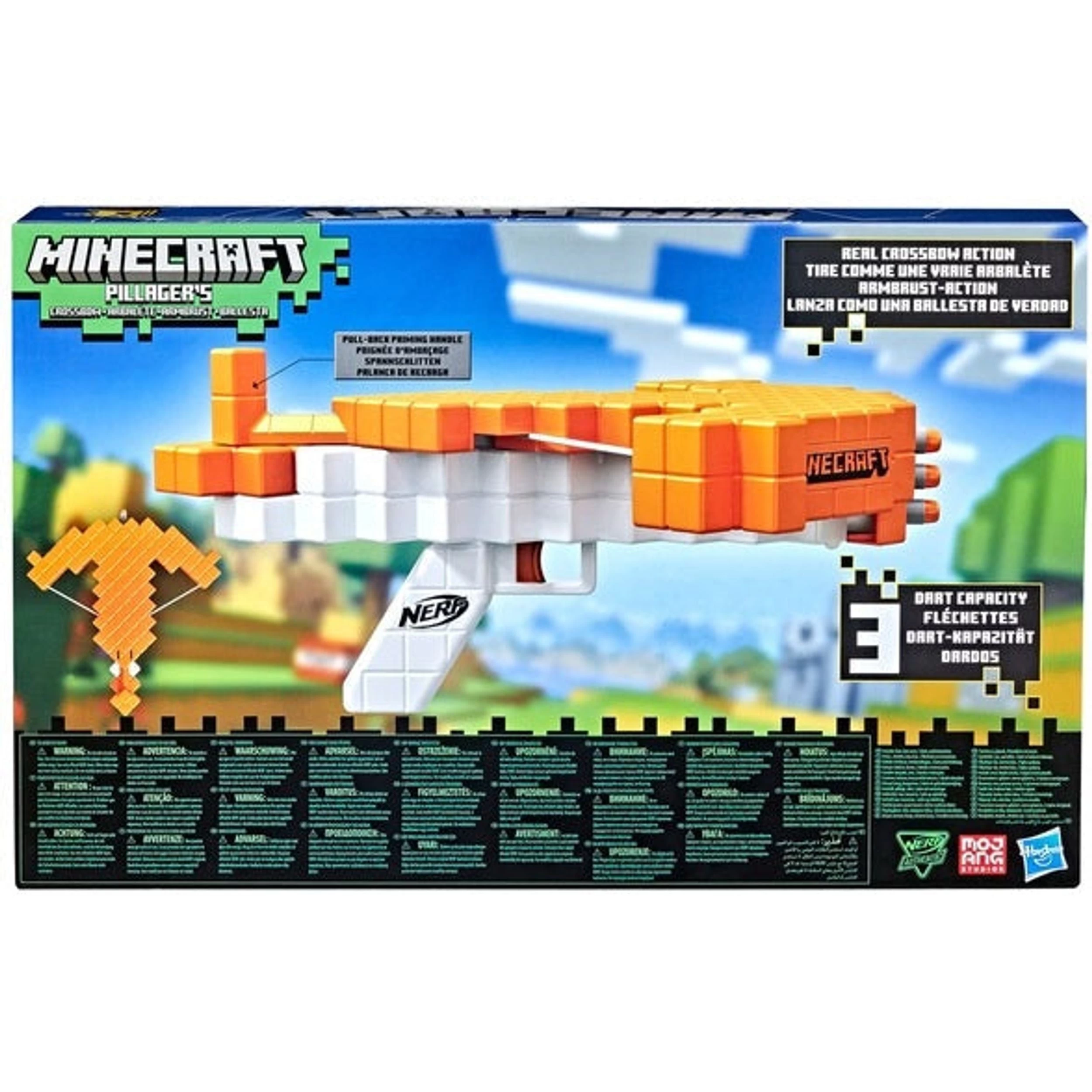 Hasbro Nerf Minecraft Pillager's Crossbow 4 Hasbro Nerf Minecraft Pillager's Crossbow - Image 2