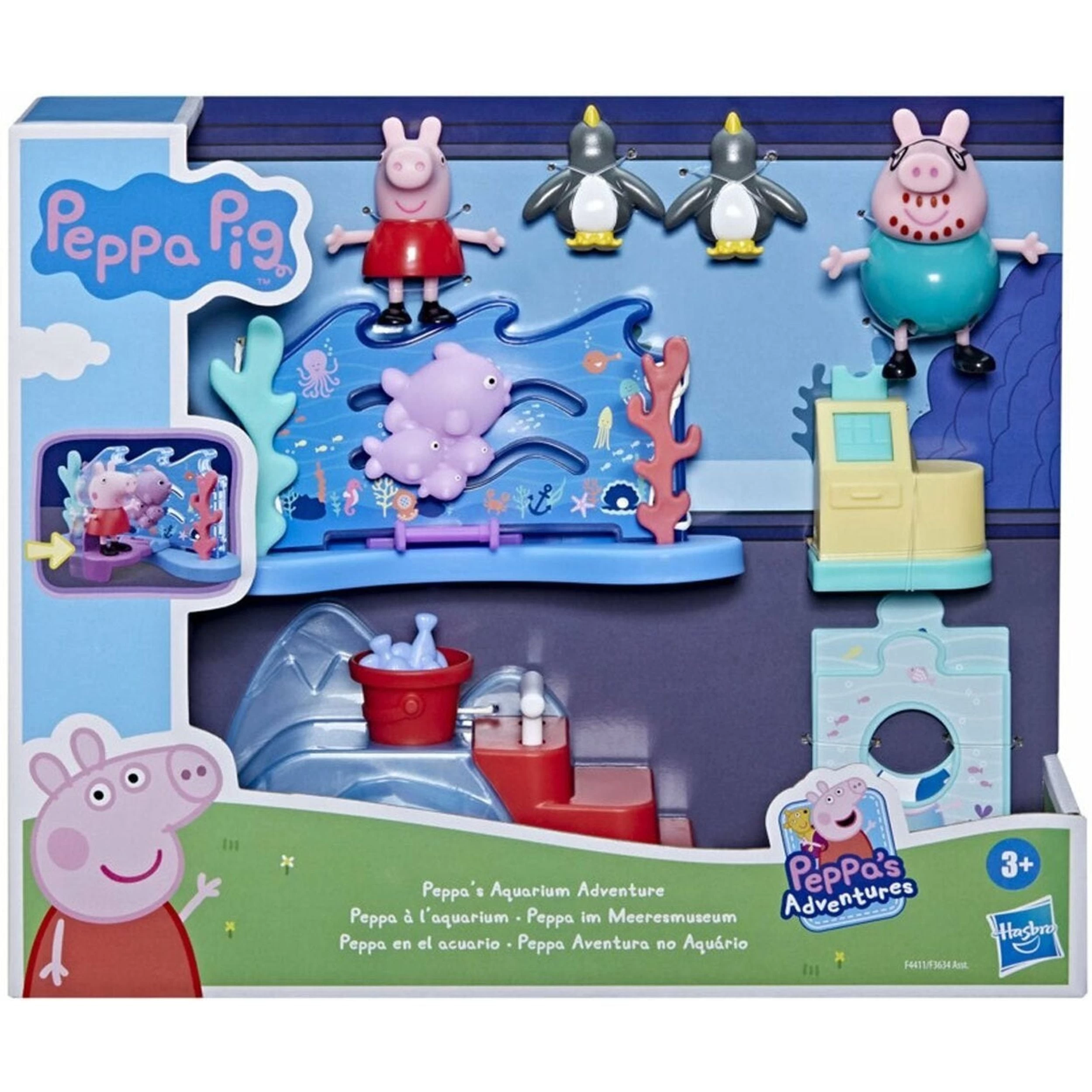 Hasbro Peppa Pig Peppa's Aquarium Adventure Toys 3 Hasbro Peppa Pig Peppa's Aquarium Adventure Toys