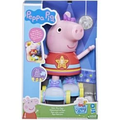 Hasbro Peppa Pig Pull & Go Roller Disco Peppa Toys