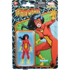 Hasbro Marvel Legends To Know Her Is To Fear Her Retro 3.75 The Spiderwoman Toy