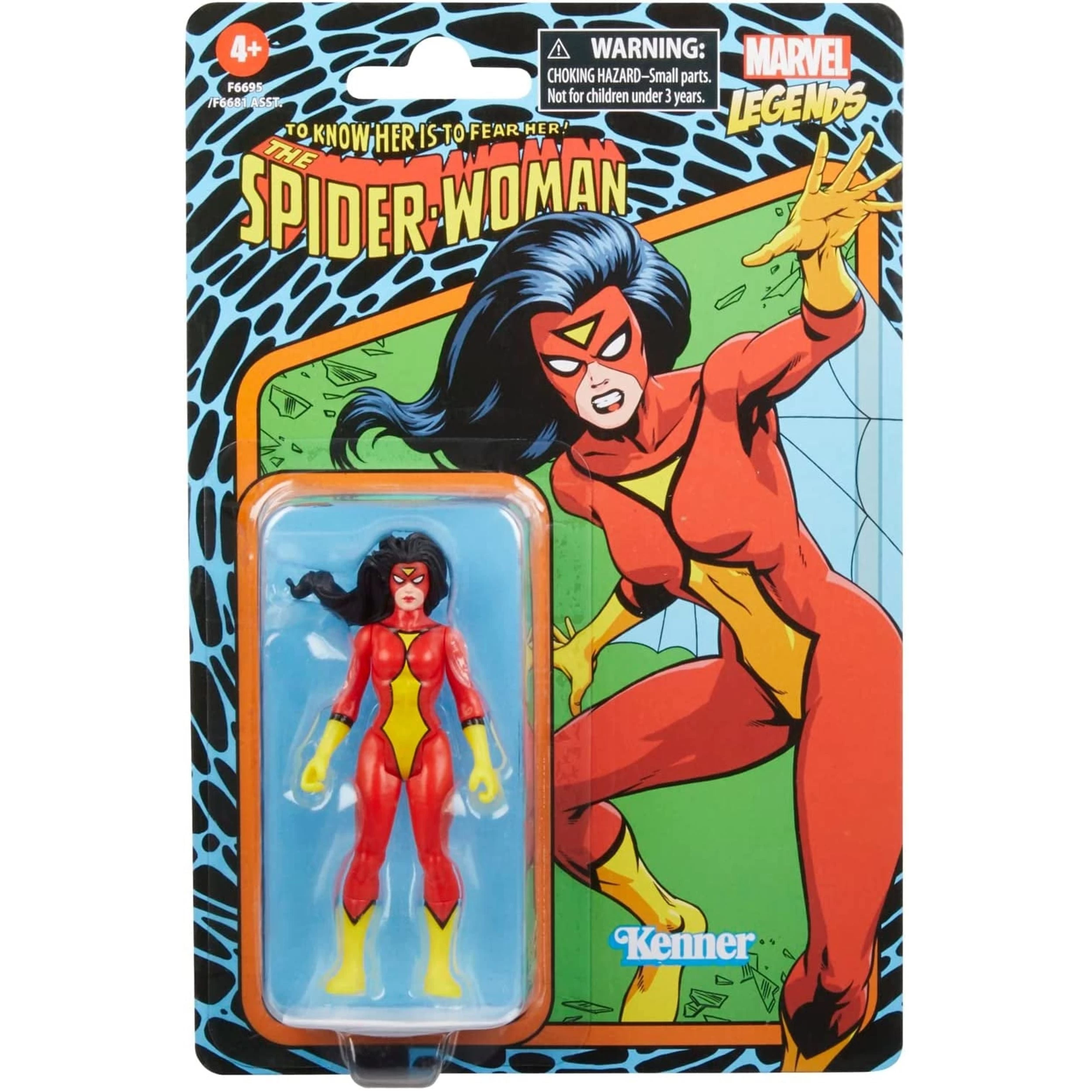 Hasbro Marvel Legends To Know Her Is To Fear Her Retro 3.75 The Spiderwoman Toy 3 Hasbro Marvel Legends To Know Her Is To Fear Her Retro 3.75 The Spiderwoman Toy