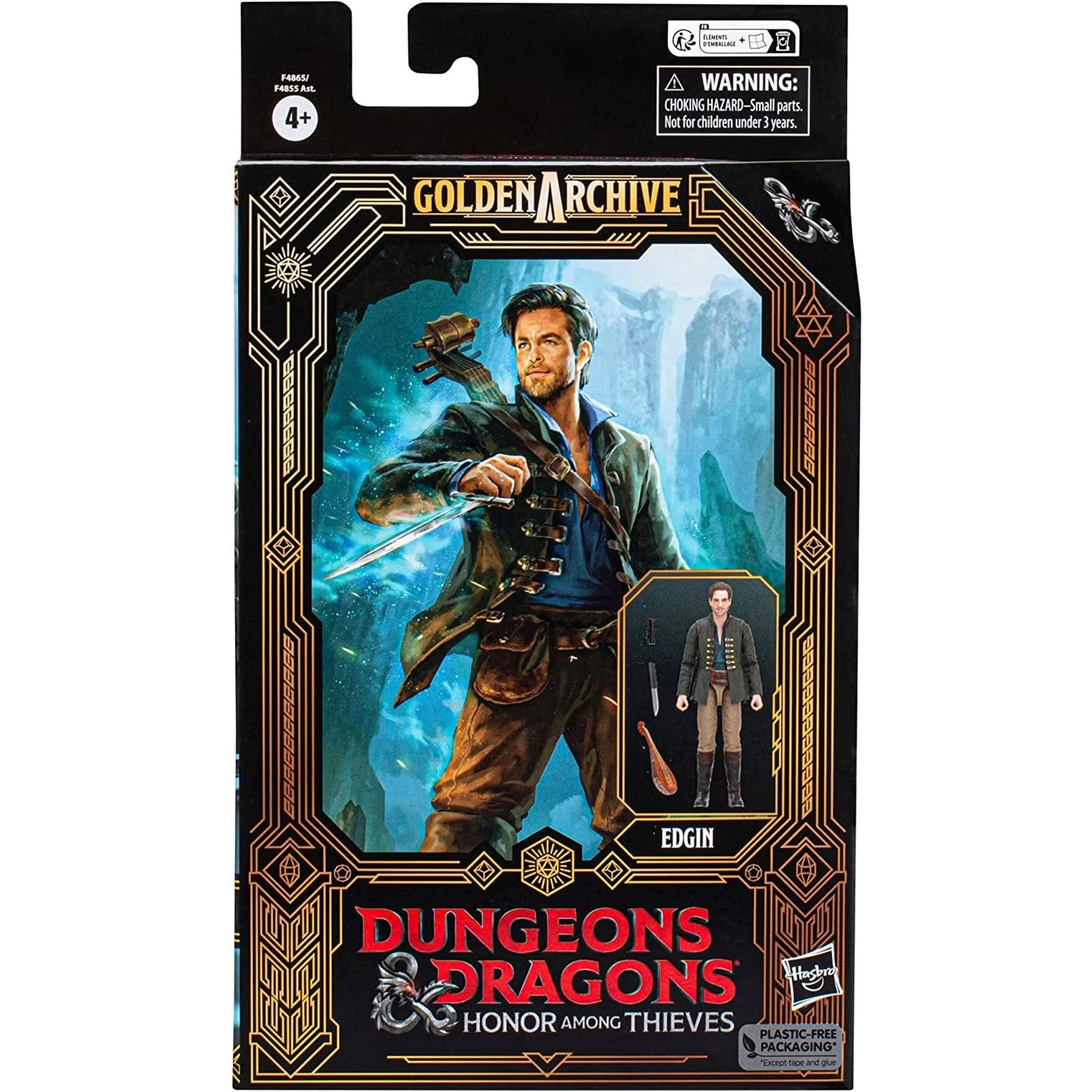 Hasbro Dungeons And Dragons Honor Among Thieves Edgin Figure Toys 3 Hasbro Dungeons And Dragons Honor Among Thieves Edgin Figure Toys