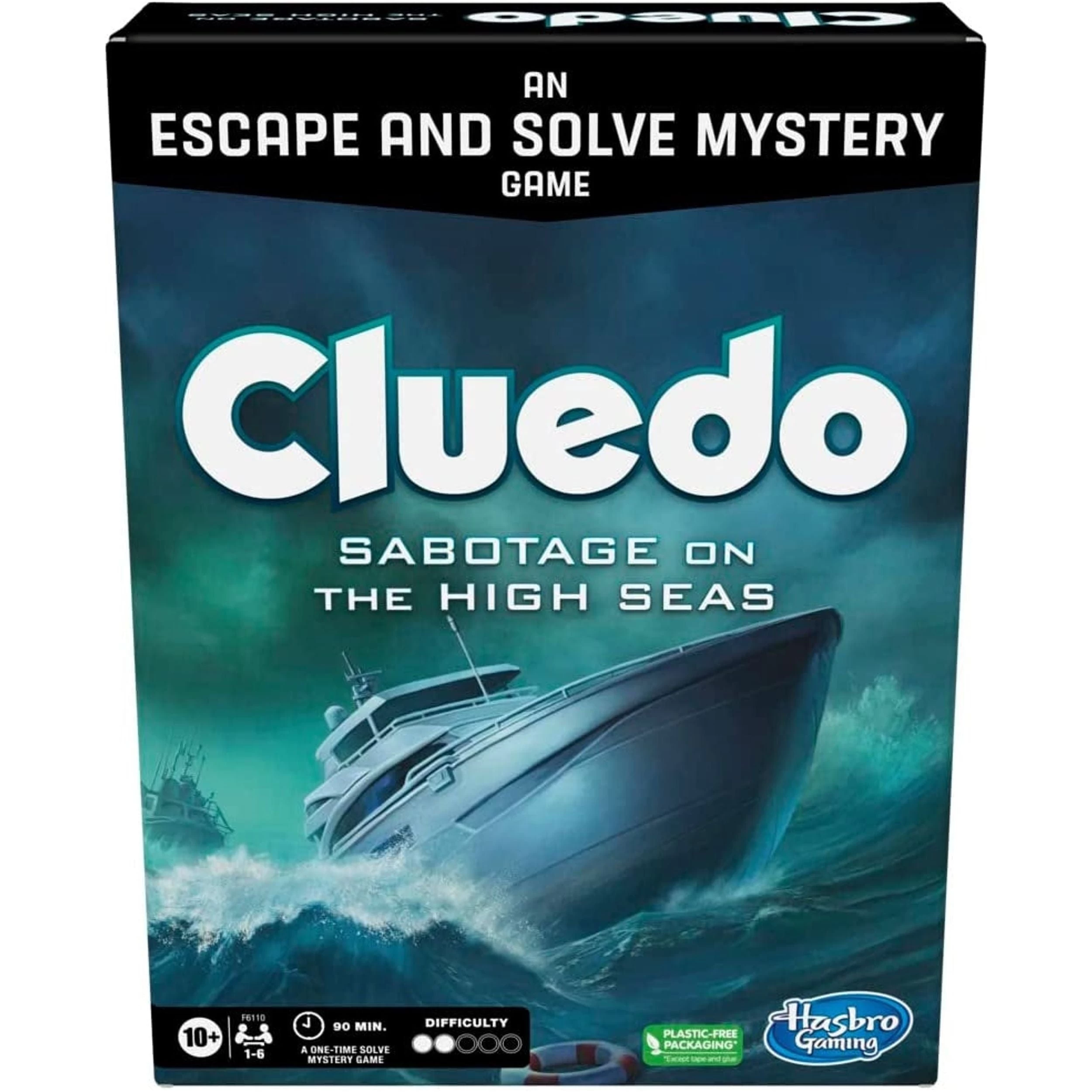 Hasbro Clue Escape Sabotage On The High Seas Board Games
