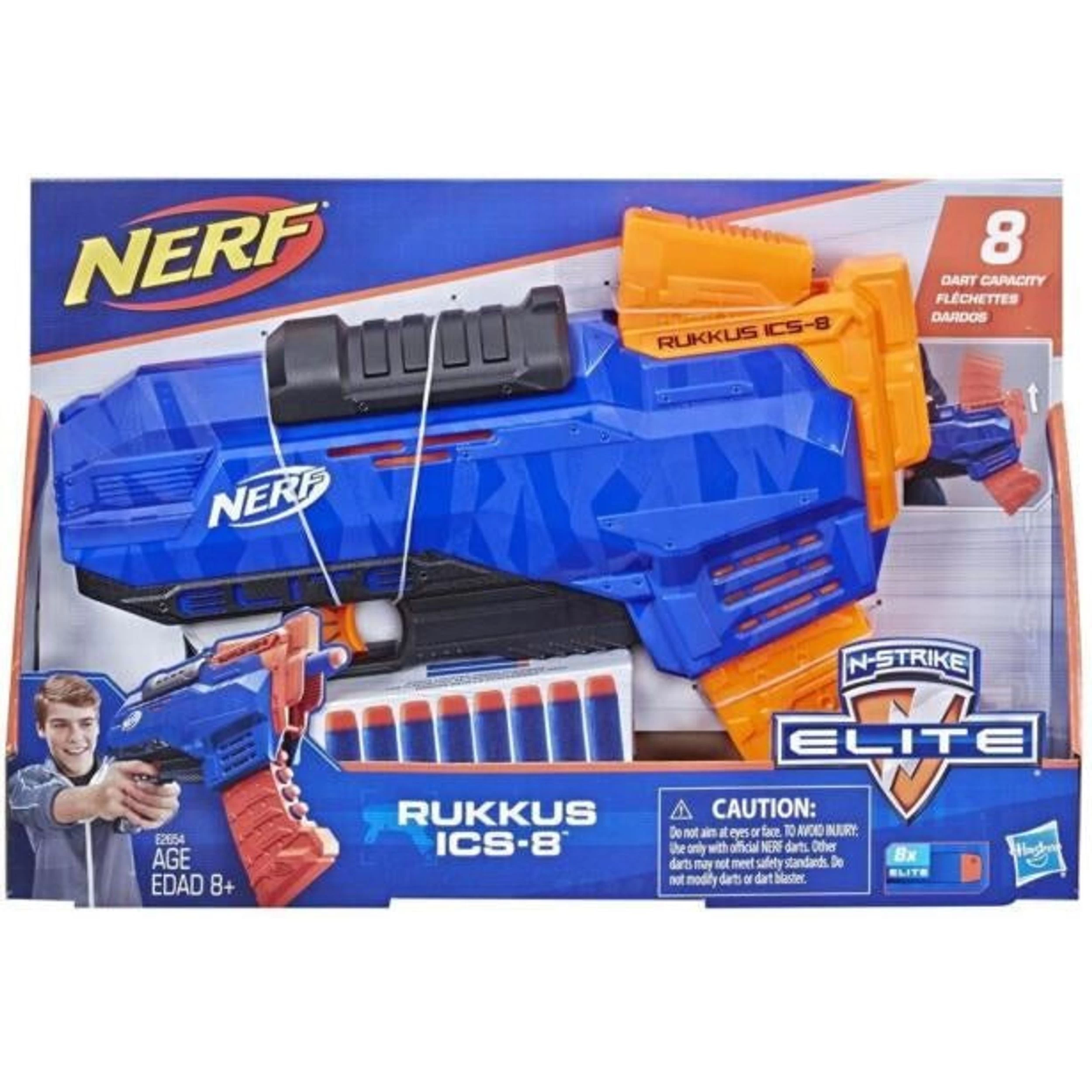 Hasbro NERF Elite Rukkus ICS -8 3 Hasbro NERF Elite Rukkus ICS -8