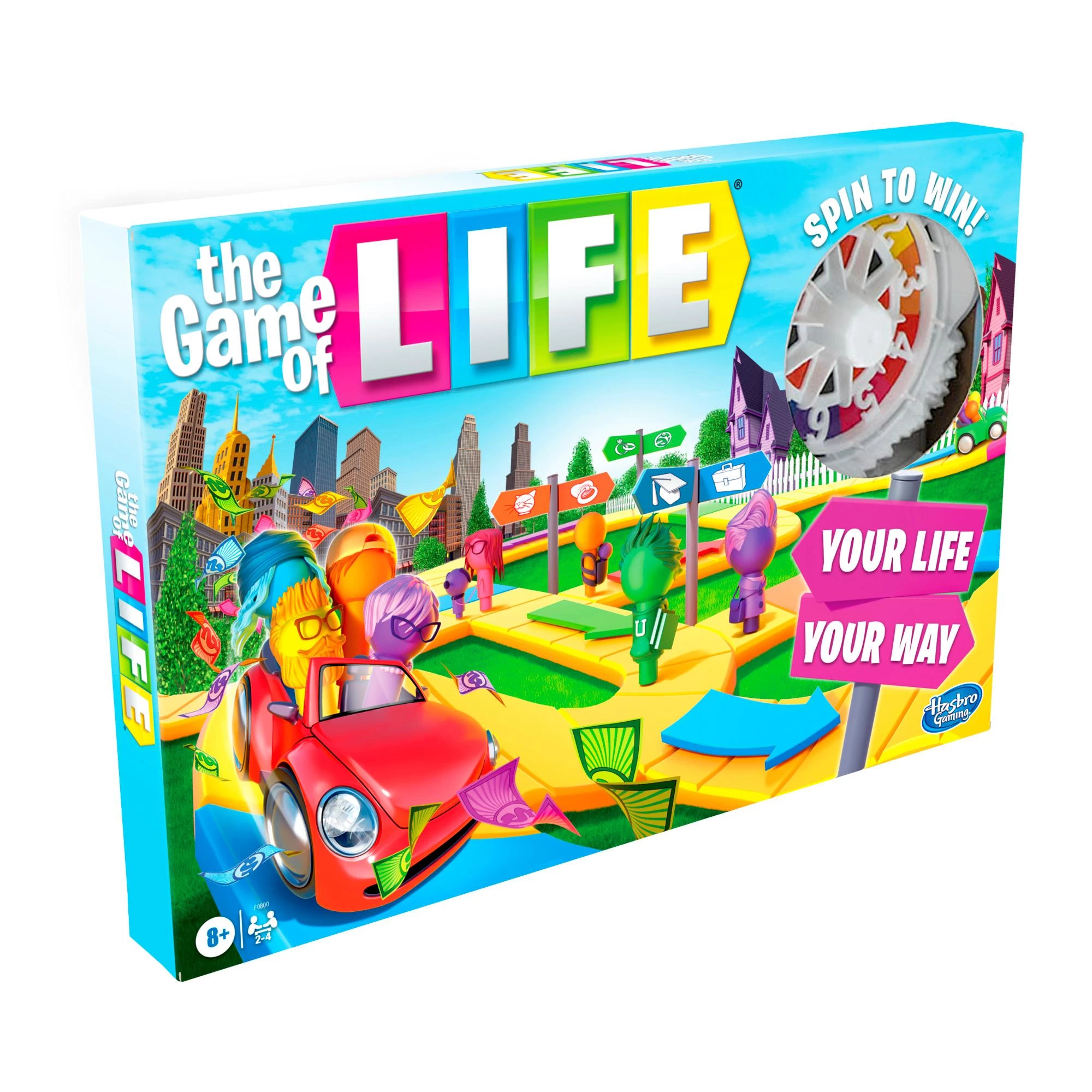 The Game Of Life Game, Family Board Game For 2 To 4 Players, For Kids Ages 8 And Up, Includes Colorful Pegs 3 The Game Of Life Game, Family Board Game For 2 To 4 Players, For Kids Ages 8 And Up, Includes Colorful Pegs