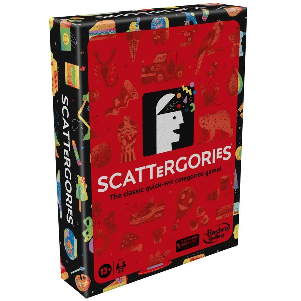 Classic Scattergories Game, Party Game For Adults And Teens Ages 13 And Up, Board Game For 2+ Players 3 Classic Scattergories Game, Party Game For Adults And Teens Ages 13 And Up, Board Game For 2+ Players
