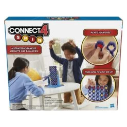 Connect 4 Spin Game, Features Spinning Connect 4 Grid, Game For 2 Players, Strategy Game For Families And Kids 8 And Up -Hasbro Toyland 33618ca25166d826fd1ea75842624b2ae48af3bf