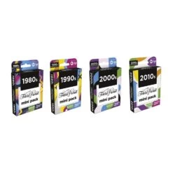 Trivial Pursuit Game Mini Packs Multipack, Fun Trivia Questions For Adults And Teens Ages 16+, 4 Packs Featuring 4 Decades -Hasbro Toyland 341d3875eff9e9e3f68b9d9559903b70ac96f564