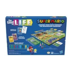 The Game Of Life: Super Mario Edition Board Game For Kids Ages 8 And Up -Hasbro Toyland 3518f95a8159662a0f1a15fdc25ed04fde5807e6