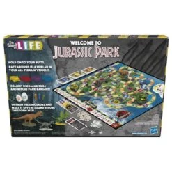 The Game Of Life Jurassic Park Edition Game, Family Board Game For Kids Ages 8 And Up, Inspired By The Original Hit Movie -Hasbro Toyland 57d4d47aa999d478a94d66e30fa5b1088e71c184
