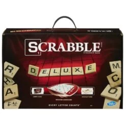 Scrabble Deluxe Edition Game -Hasbro Toyland 5b56df181f90541ac5734807cb1c3852d75f1b7e