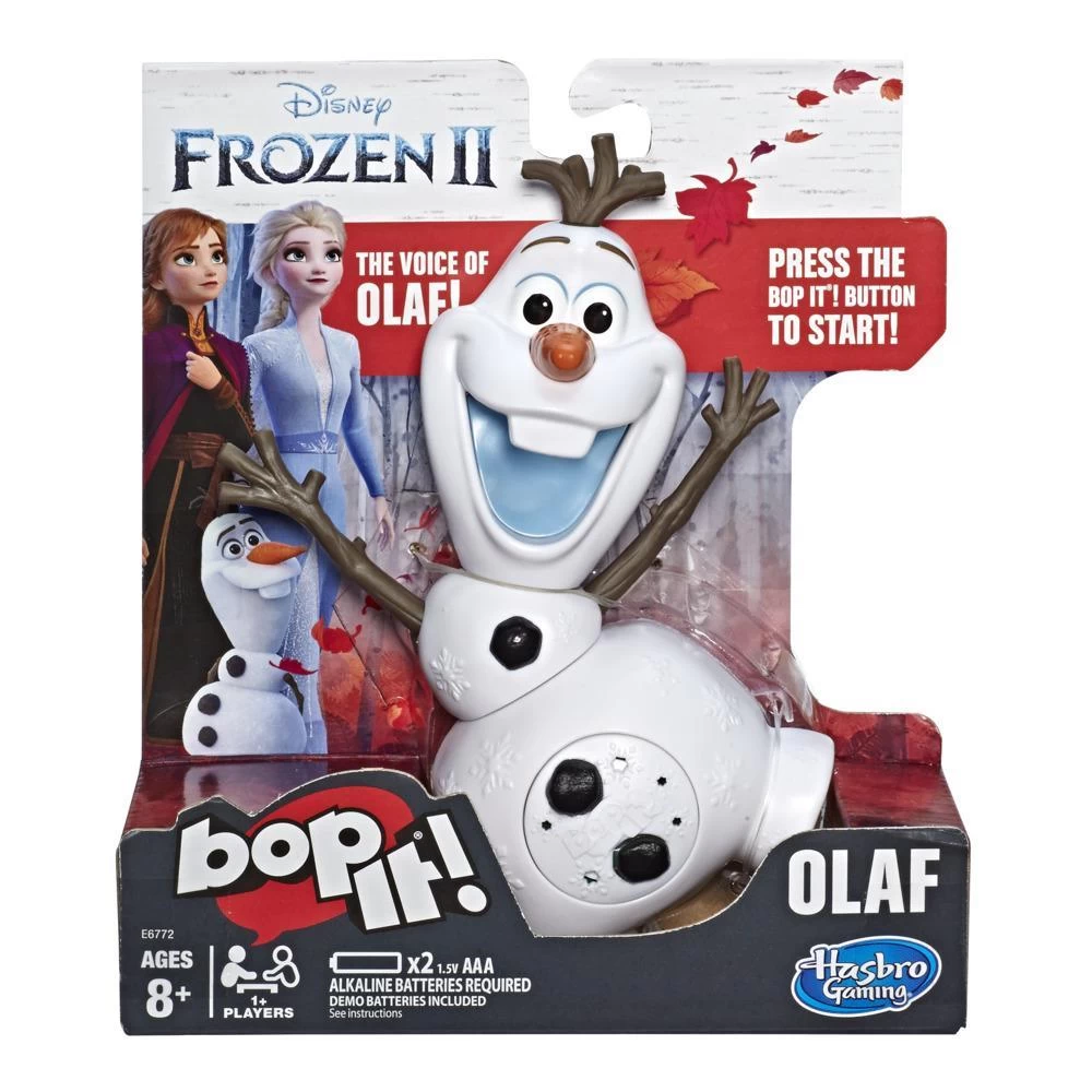 Bop It! Disney Frozen 2 Olaf Edition Electronic Game For Kids Ages 8 And Up 4 Bop It! Disney Frozen 2 Olaf Edition Electronic Game For Kids Ages 8 And Up - Image 2