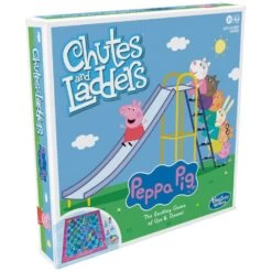 Chutes And Ladders: Peppa Pig Edition Board Game For Kids Ages 3 And Up, For 2-4 Players