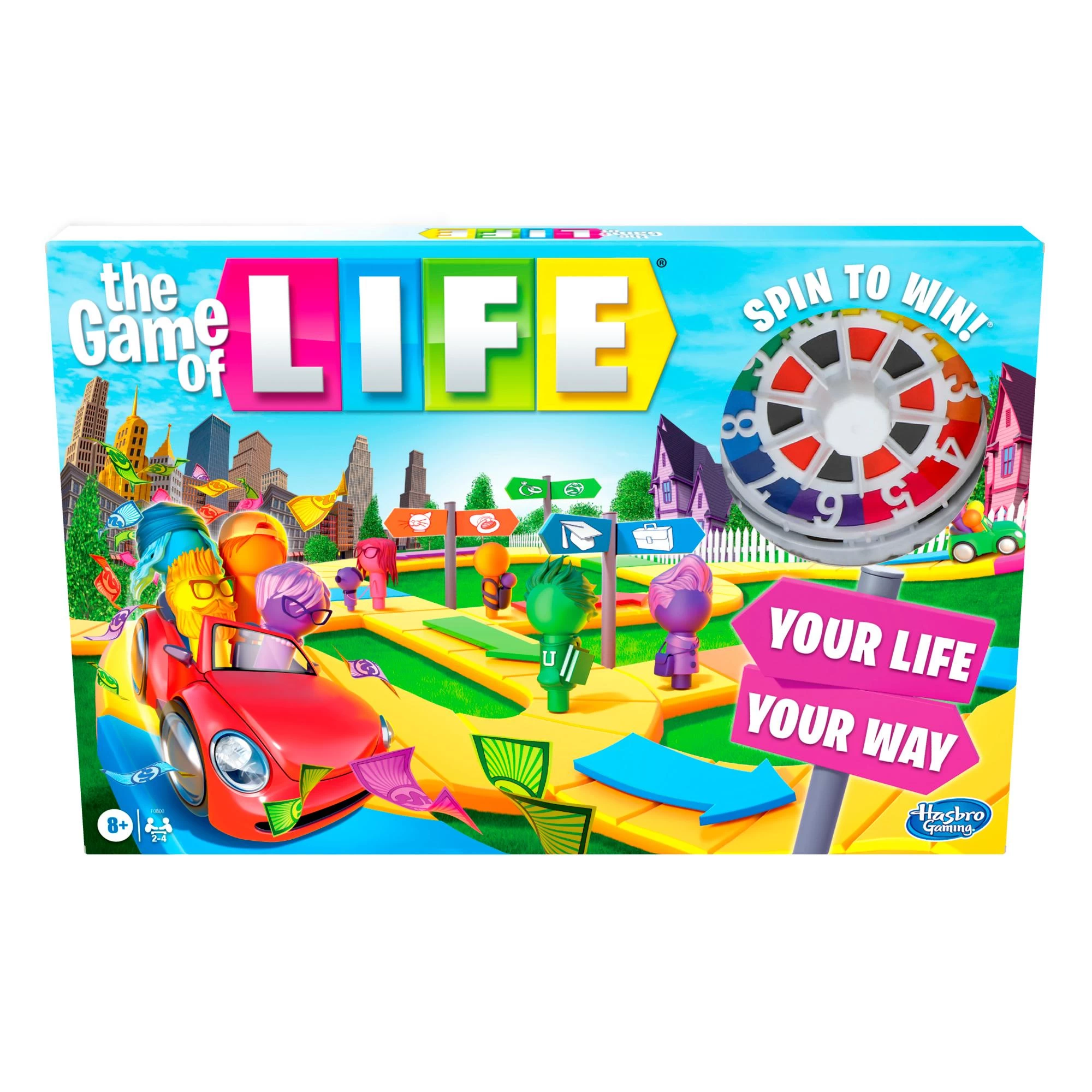 The Game Of Life Game, Family Board Game For 2 To 4 Players, For Kids Ages 8 And Up, Includes Colorful Pegs 5 The Game Of Life Game, Family Board Game For 2 To 4 Players, For Kids Ages 8 And Up, Includes Colorful Pegs - Image 3