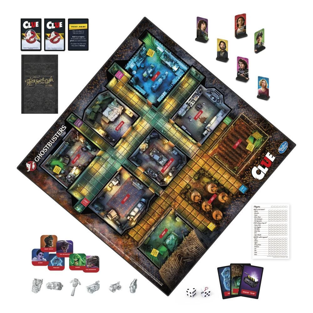 Clue: Ghostbusters Edition Board Game For Ages 8 And Up 6 Clue: Ghostbusters Edition Board Game For Ages 8 And Up - Image 4