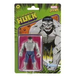 Hasbro Marvel Legends Retro Grey Hulk Action Figure -Hasbro Toyland 79547b