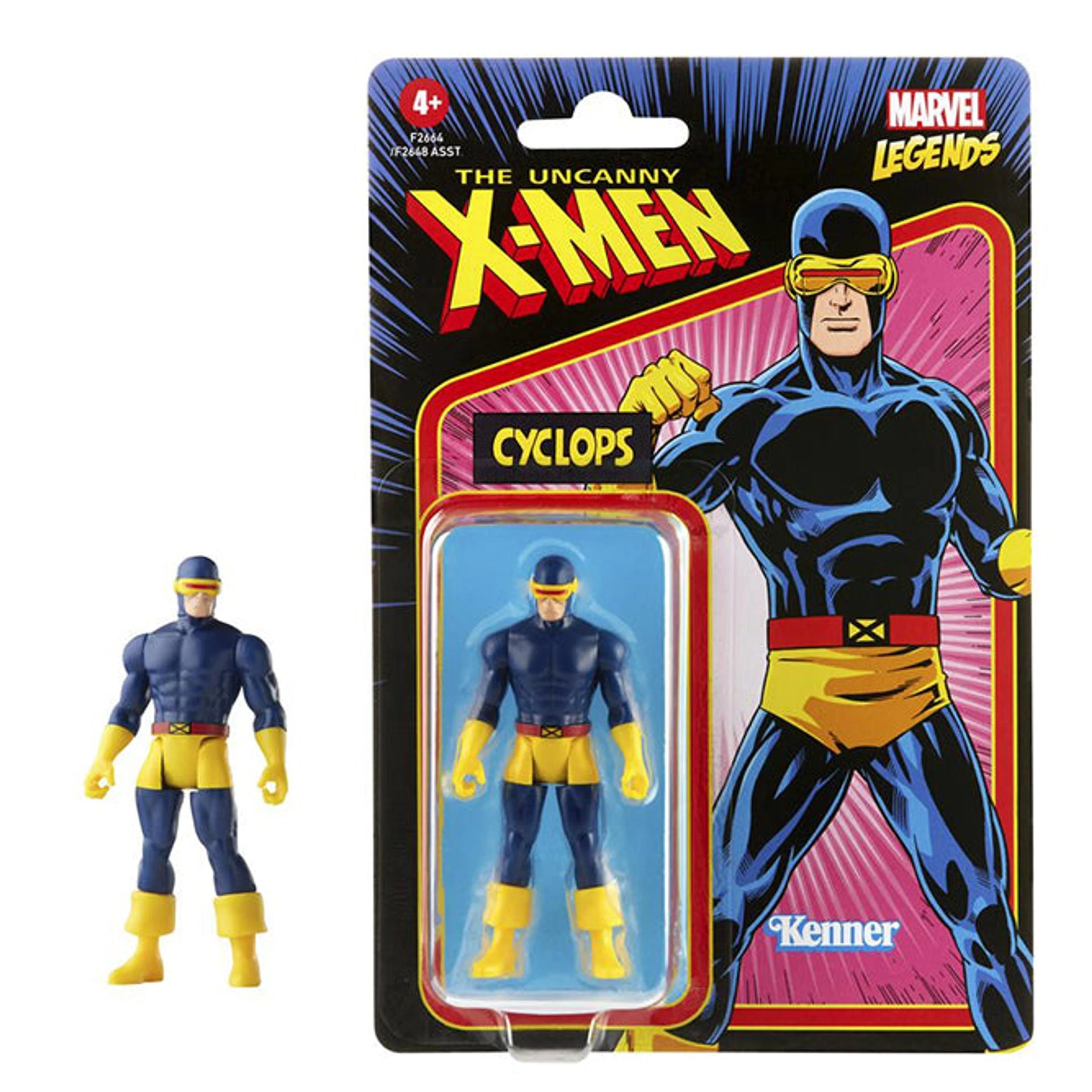 Hasbro Marvel Legends Retro Cyclops Action Figure 7 Hasbro Marvel Legends Retro Cyclops Action Figure - Image 5