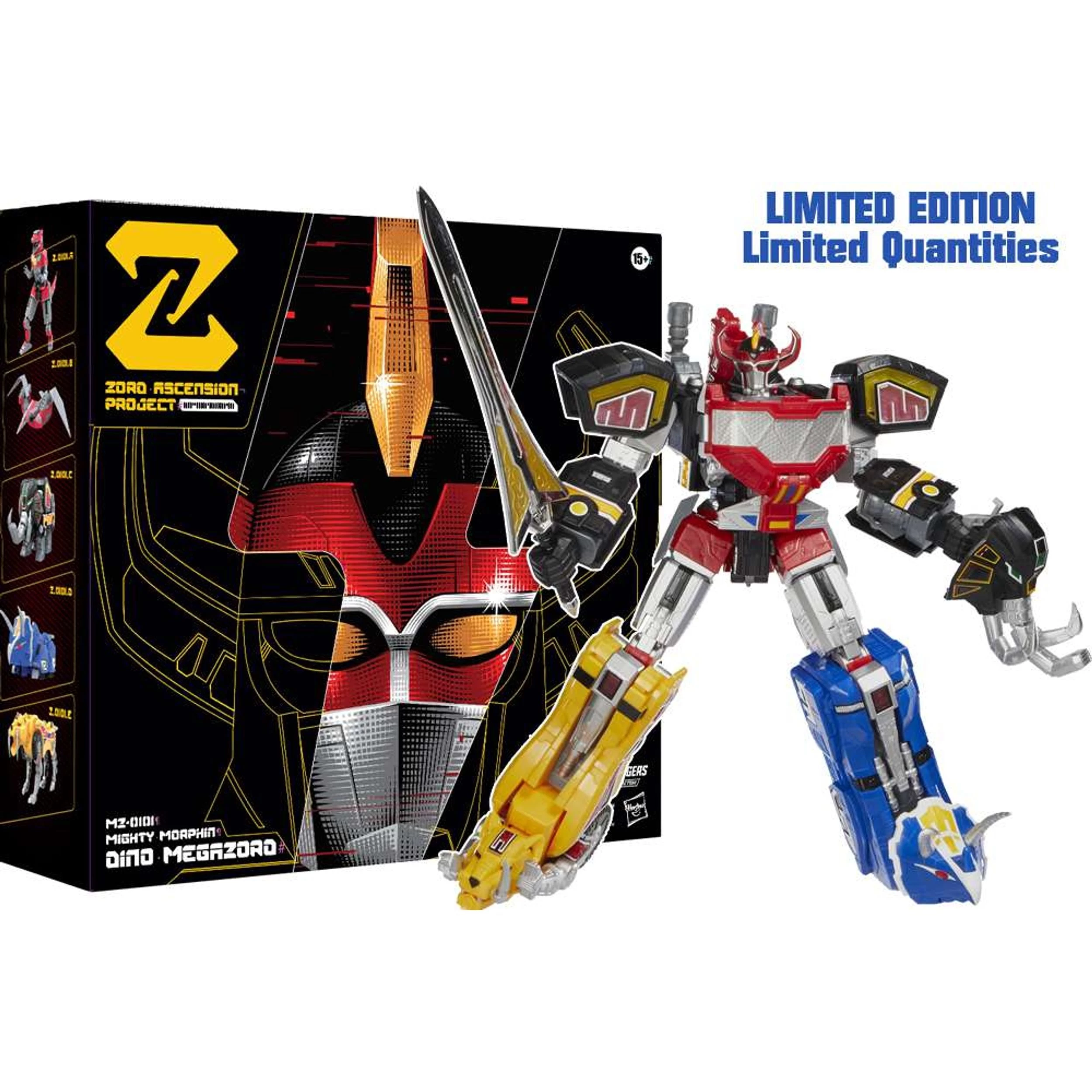 Hasbro Power Rangers Lc Megazord Ltd Ed Deluxe Action Figure 3 Hasbro Power Rangers Lc Megazord Ltd Ed Deluxe Action Figure