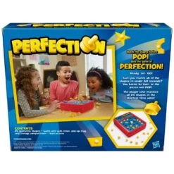 Perfection Preschool Game For Kids Ages 5+, Popping Shapes And Pieces, For 1+ Players -Hasbro Toyland 82326ea790e9e531ae4781e78178f6eef86d357d