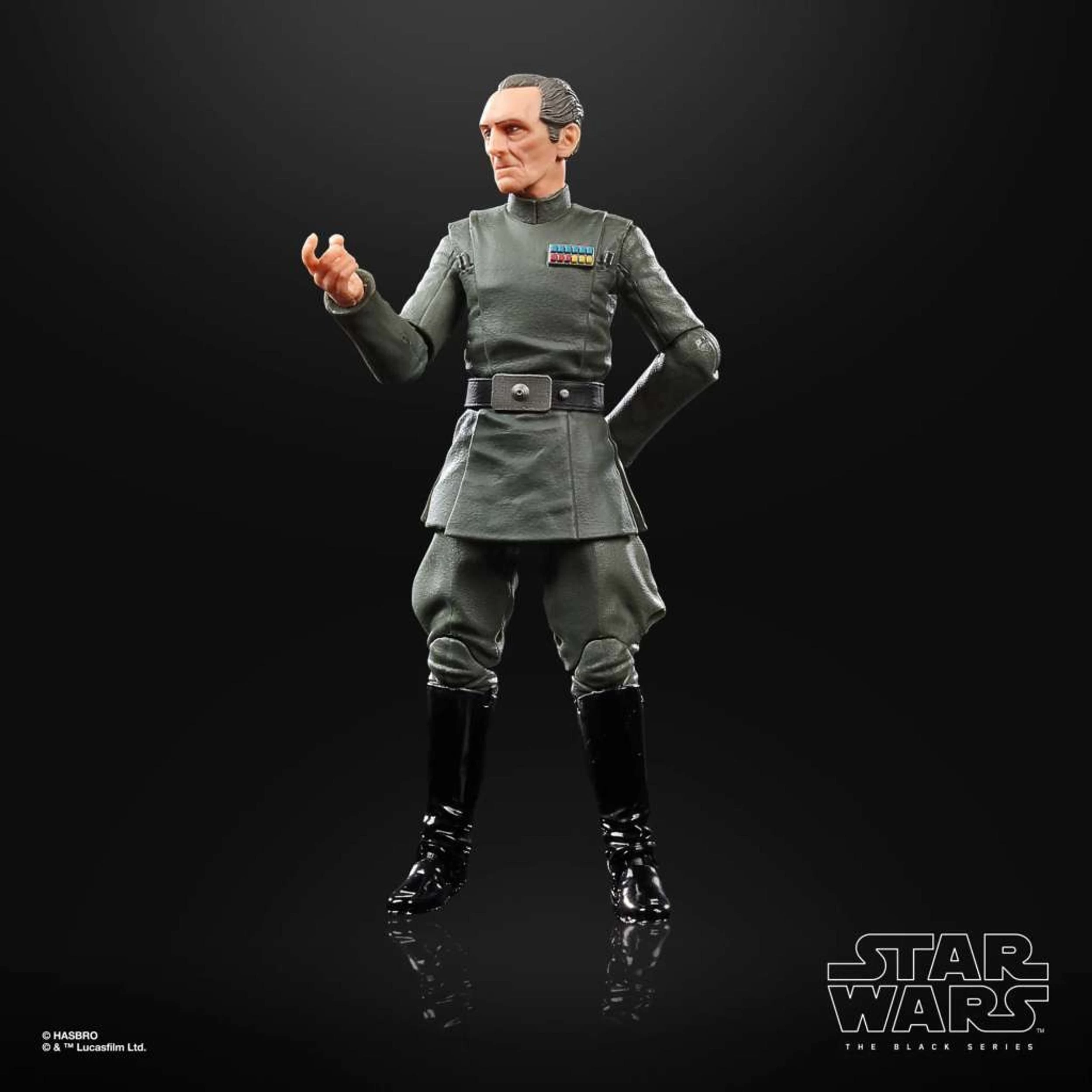 Hasbro Star Wars Bl Grand Moff Tarkin Action Figure 7 Hasbro Star Wars Bl Grand Moff Tarkin Action Figure - Image 5