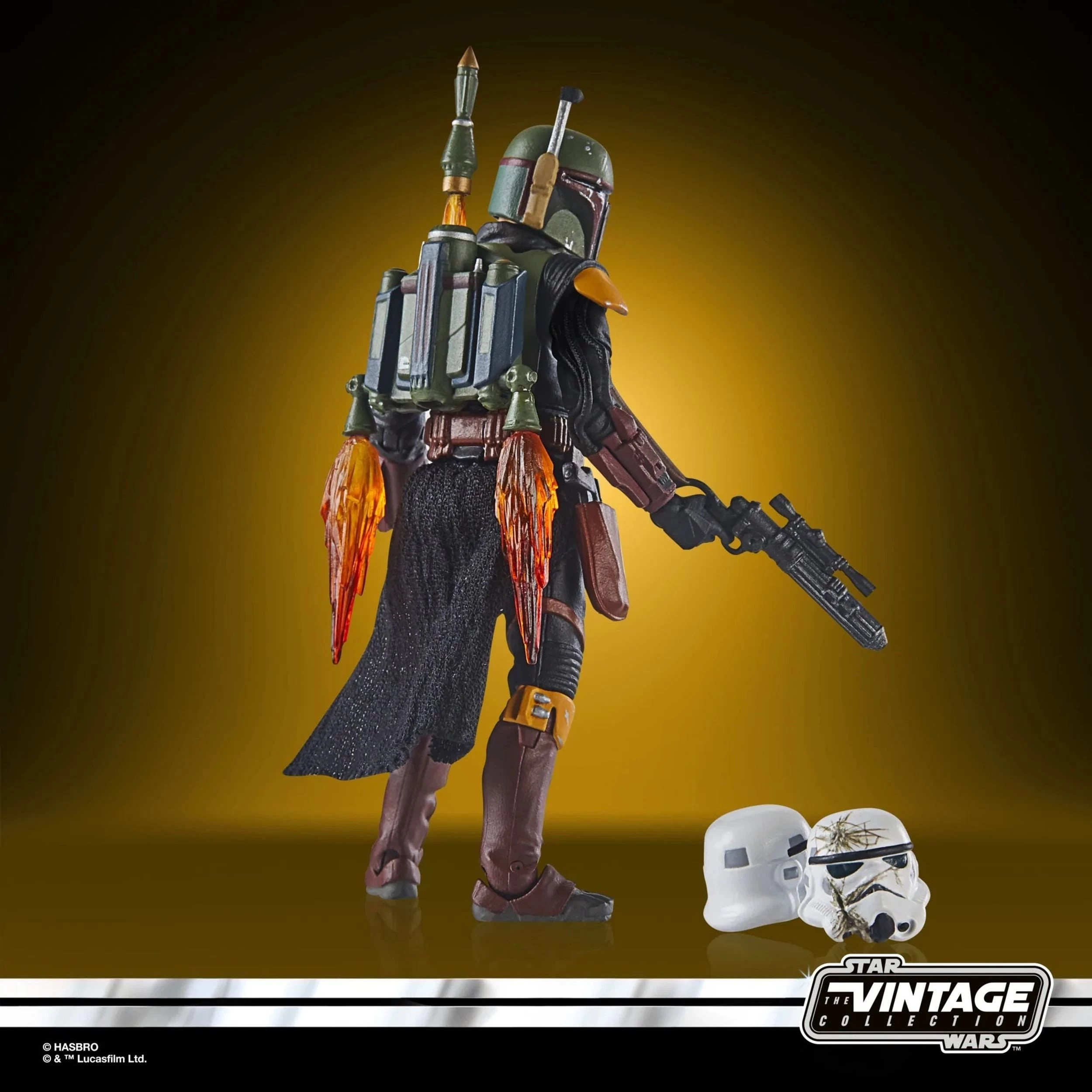 Hasbro Star Wars Vintage DX Boba Fett (Tatooine) Action Figure 7 Hasbro Star Wars Vintage DX Boba Fett (Tatooine) Action Figure - Image 5