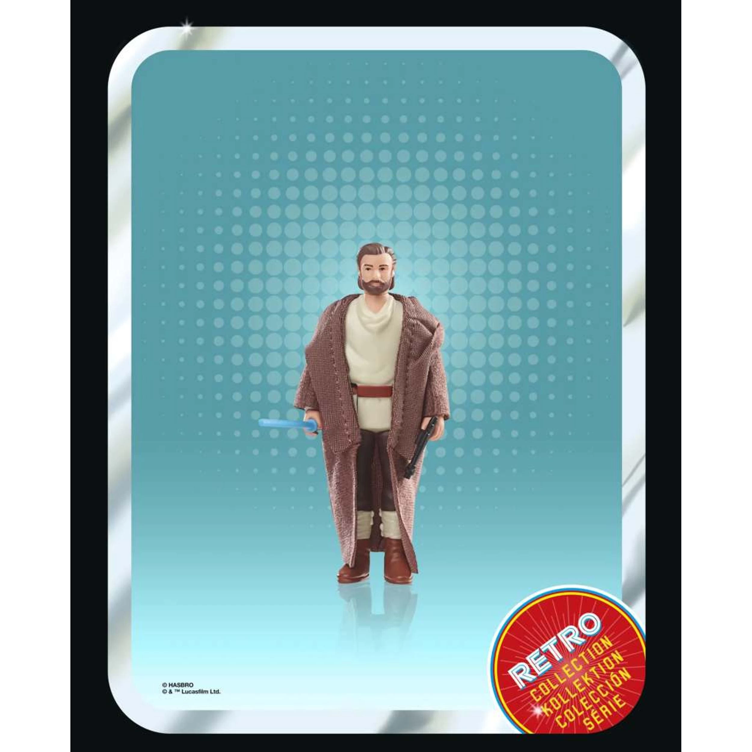 Hasbro Star Wars Retro Obi-Wan Kenobi Wander Jedi Action Figure 5 Hasbro Star Wars Retro Obi-Wan Kenobi Wander Jedi Action Figure - Image 3