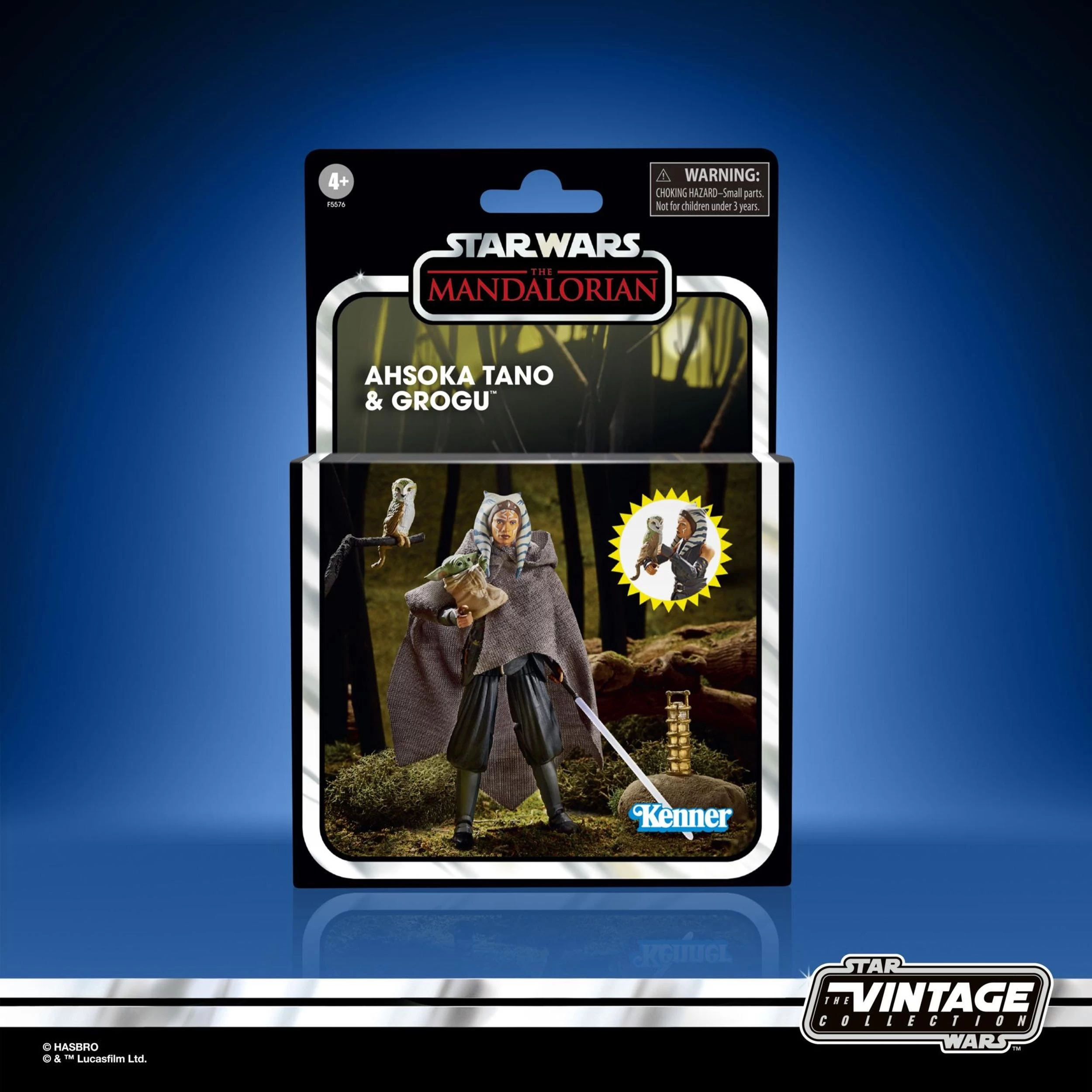 Hasbro Star Wars Vintage Ahsoka Tano & Grogu Ltd Ed Action Figure 4 Hasbro Star Wars Vintage Ahsoka Tano & Grogu Ltd Ed Action Figure - Image 2