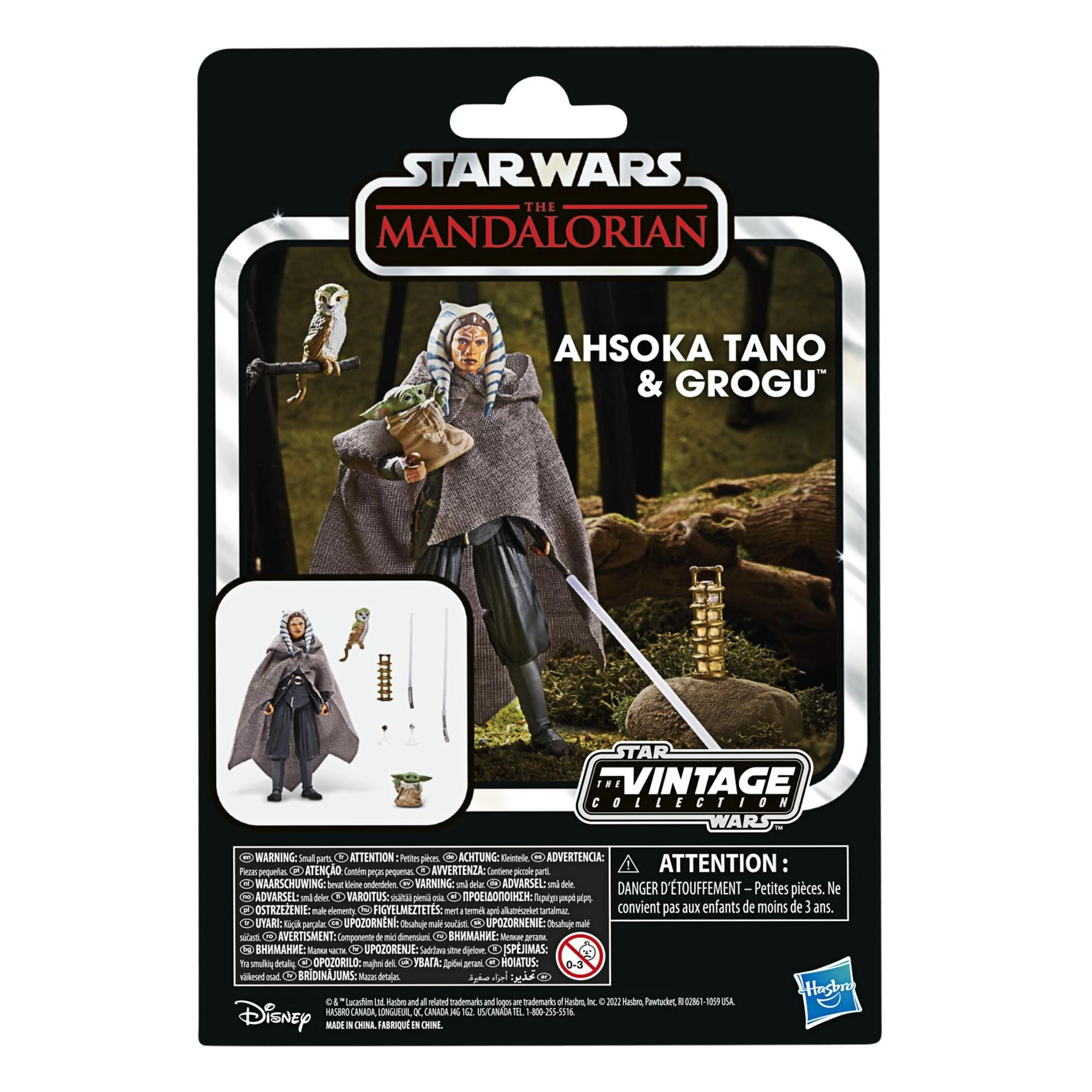 Hasbro Star Wars Vintage Ahsoka Tano & Grogu Ltd Ed Action Figure 5 Hasbro Star Wars Vintage Ahsoka Tano & Grogu Ltd Ed Action Figure - Image 3