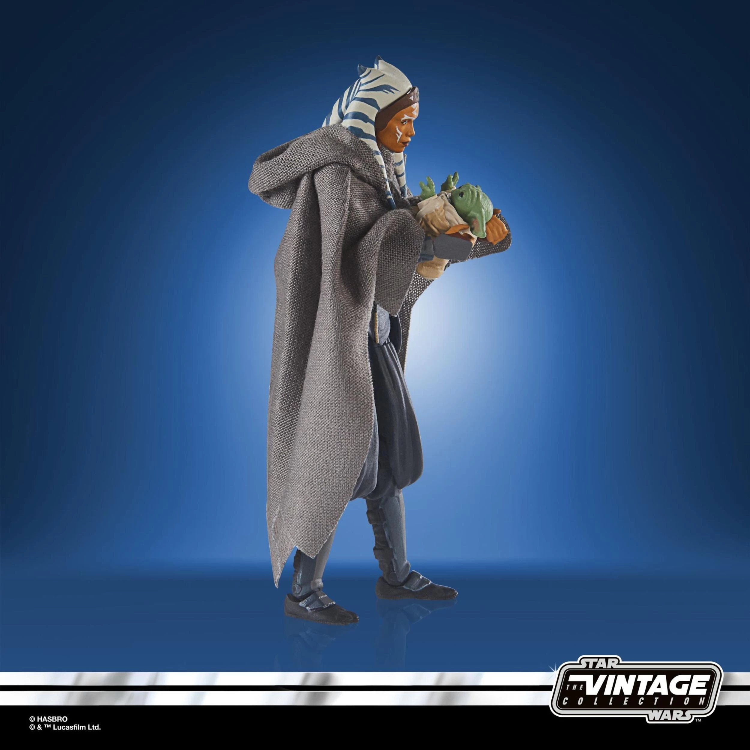 Hasbro Star Wars Vintage Ahsoka Tano & Grogu Ltd Ed Action Figure 9 Hasbro Star Wars Vintage Ahsoka Tano & Grogu Ltd Ed Action Figure - Image 7