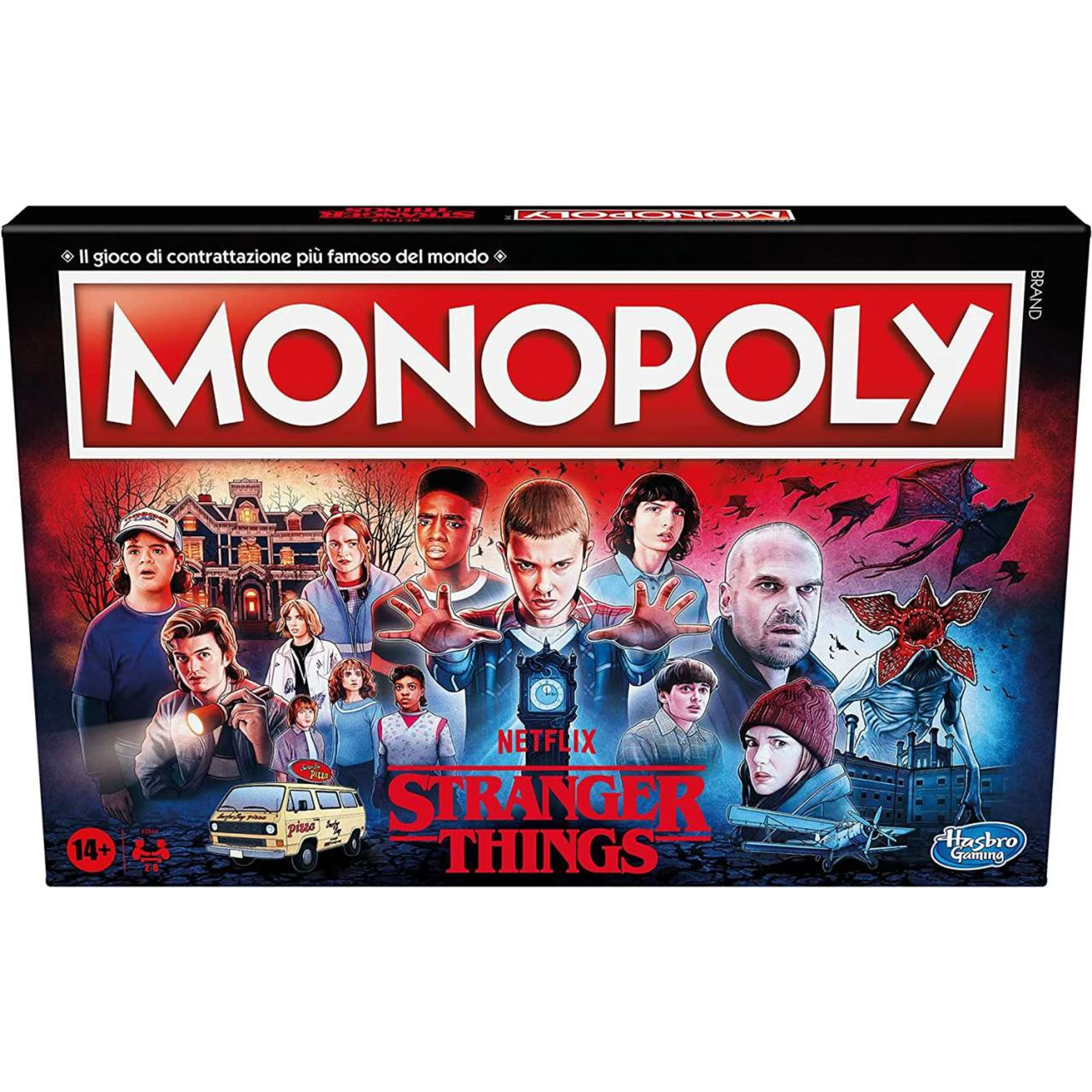 Hasbro Monopoly Stranger Things Italiano 4 Hasbro Monopoly Stranger Things Italiano - Image 2