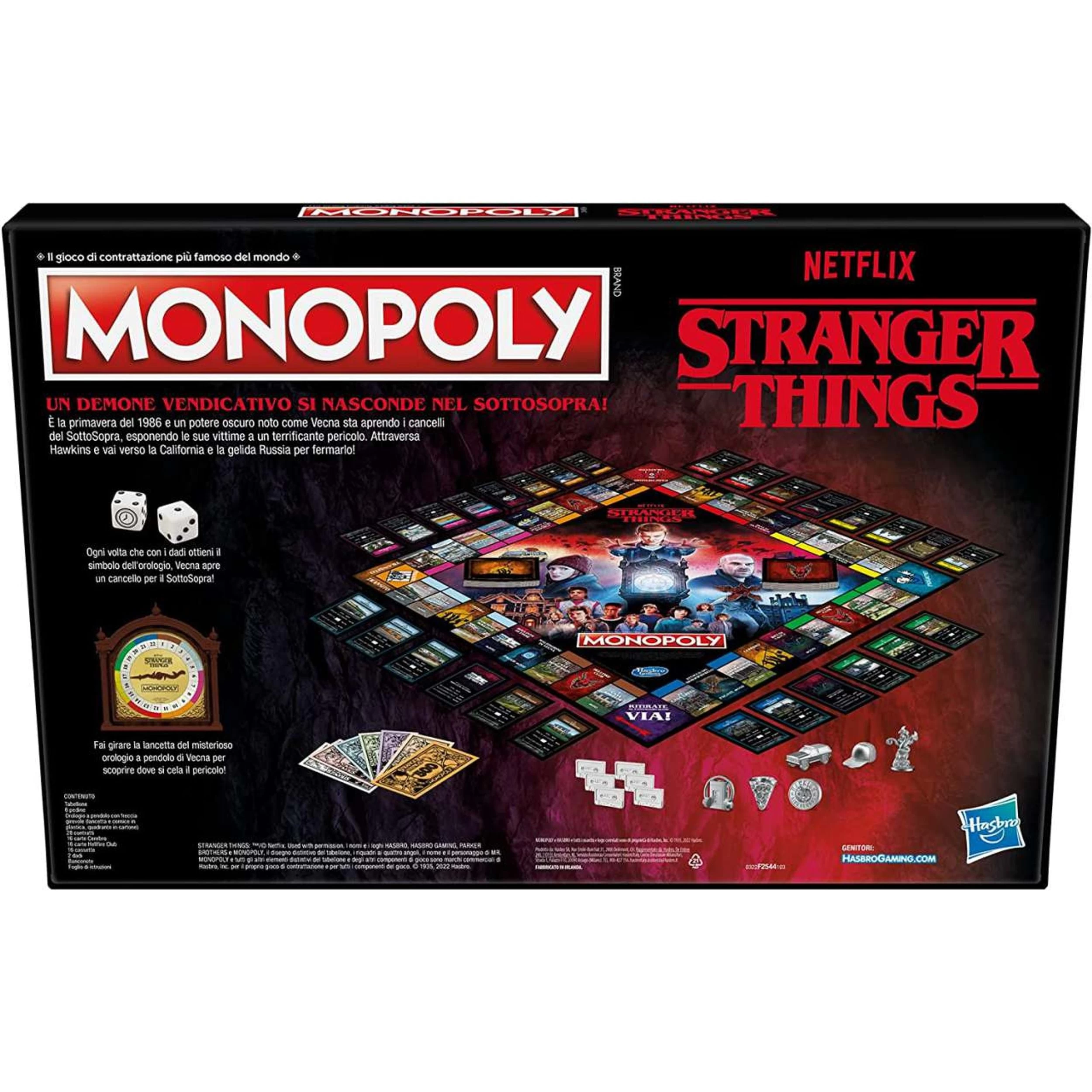 Hasbro Monopoly Stranger Things Italiano 8 Hasbro Monopoly Stranger Things Italiano - Image 6