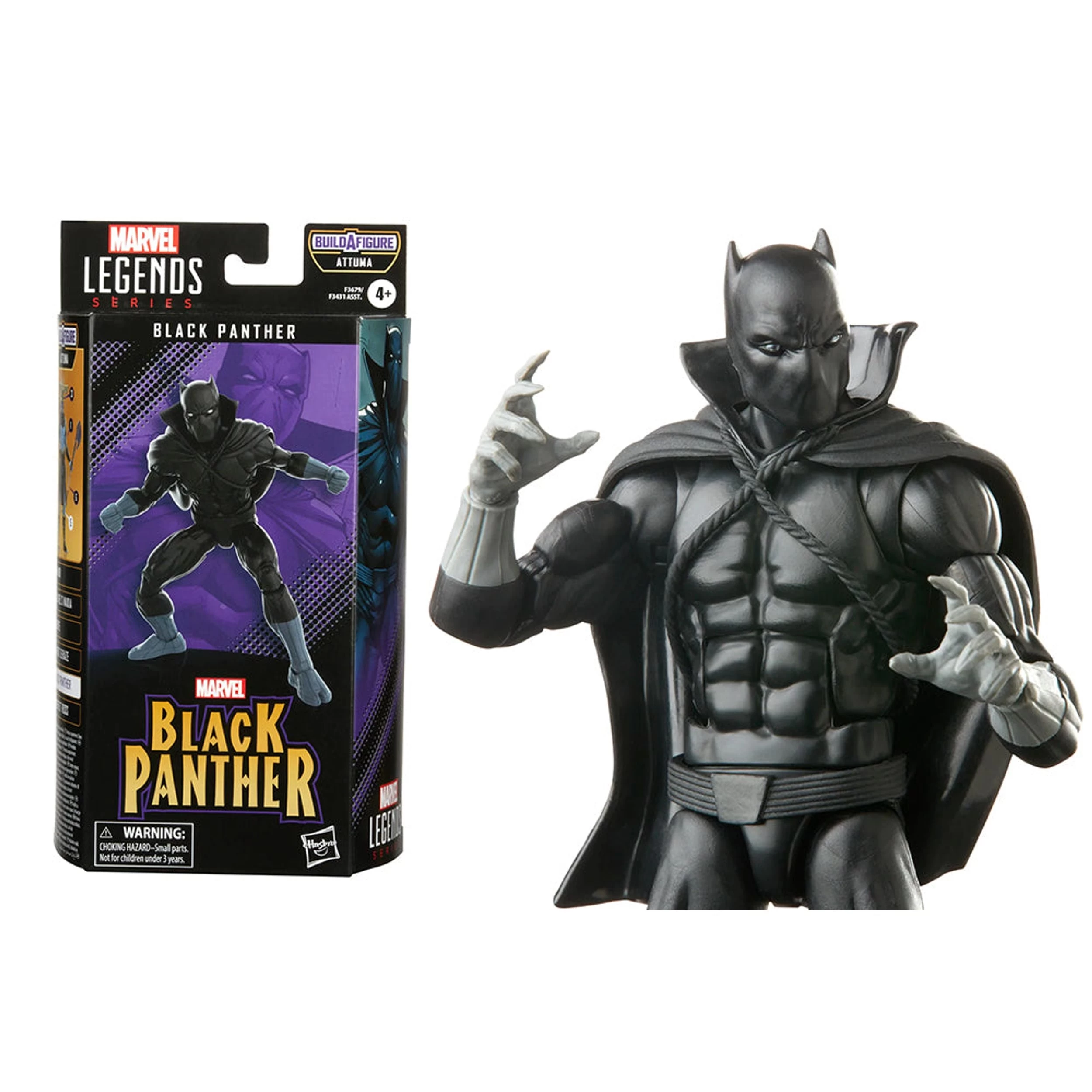 Hasbro Marvel Legends Attuma Series Black Panther Action Figure 3 Hasbro Marvel Legends Attuma Series Black Panther Action Figure