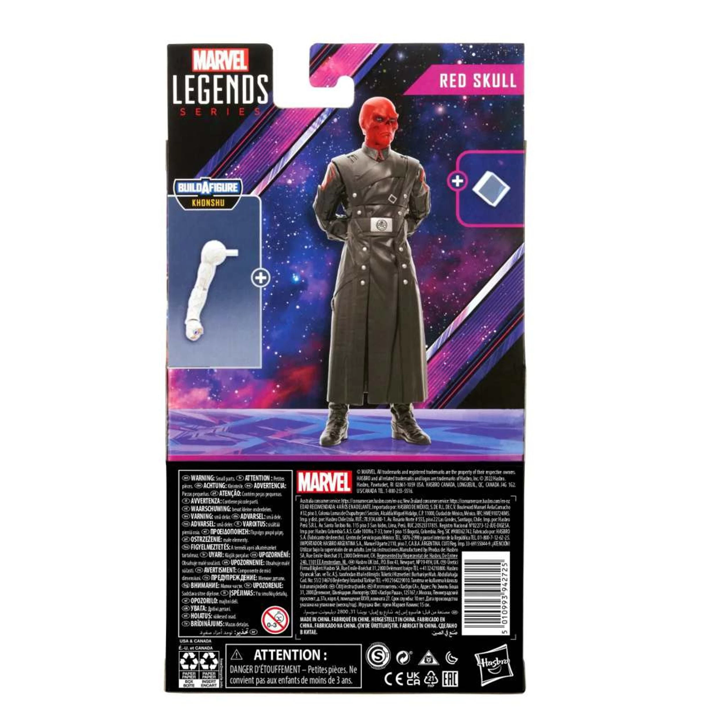 Hasbro Marvel Legends Khonshu Disney+ Red Skull Action Figure 5 Hasbro Marvel Legends Khonshu Disney+ Red Skull Action Figure - Image 3