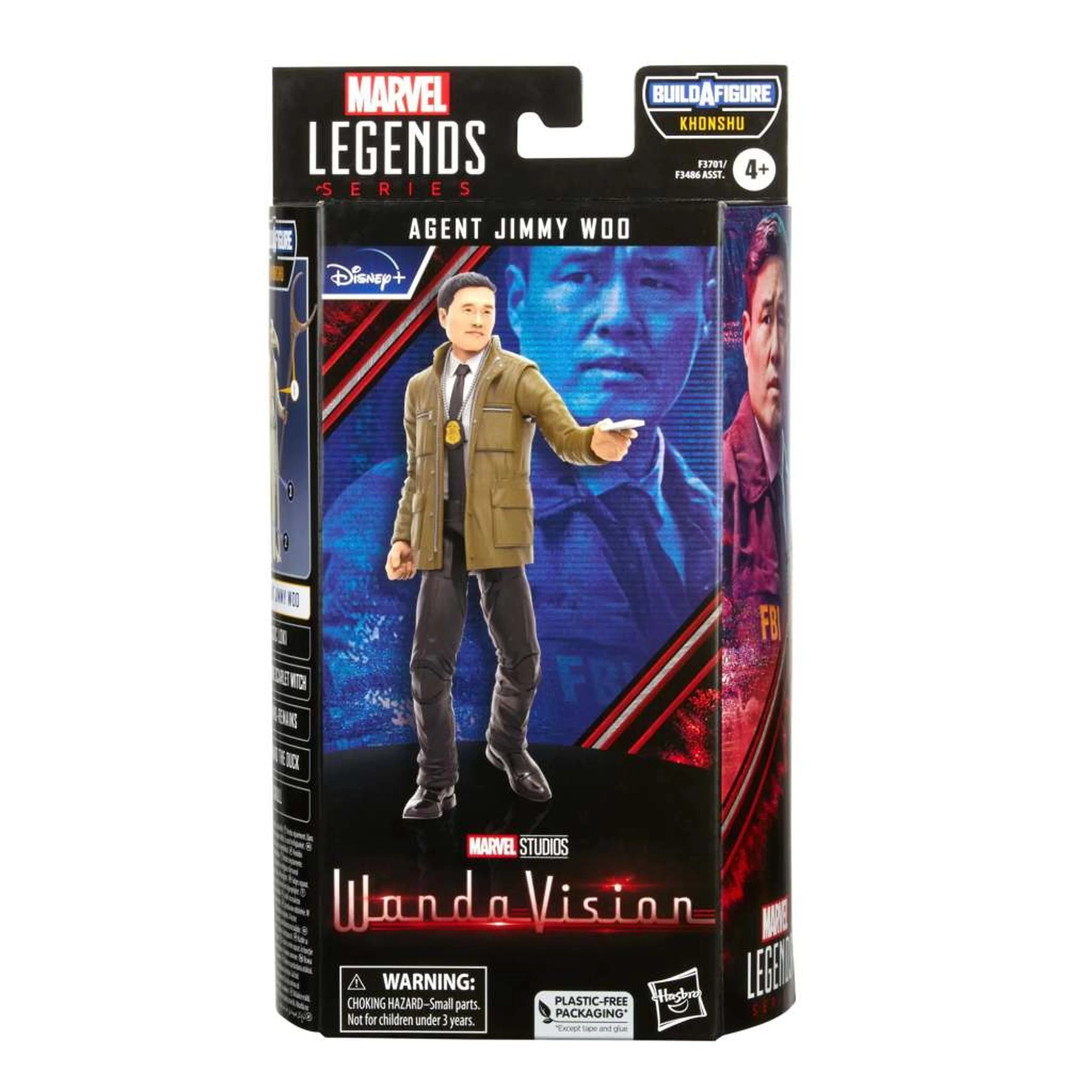 Hasbro Marvel Legends Khonshu Disney+ Agent Jimmy Woo Action Figure 4 Hasbro Marvel Legends Khonshu Disney+ Agent Jimmy Woo Action Figure - Image 2