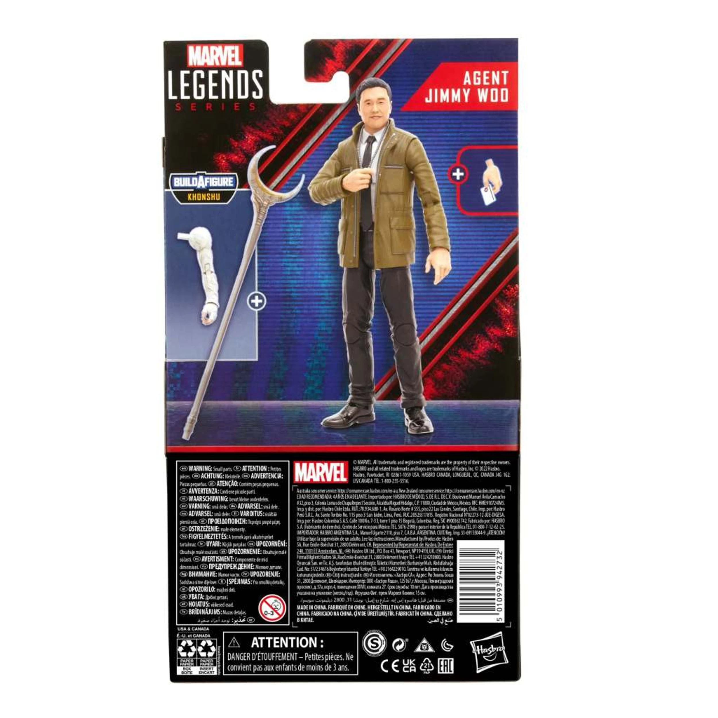 Hasbro Marvel Legends Khonshu Disney+ Agent Jimmy Woo Action Figure 5 Hasbro Marvel Legends Khonshu Disney+ Agent Jimmy Woo Action Figure - Image 3