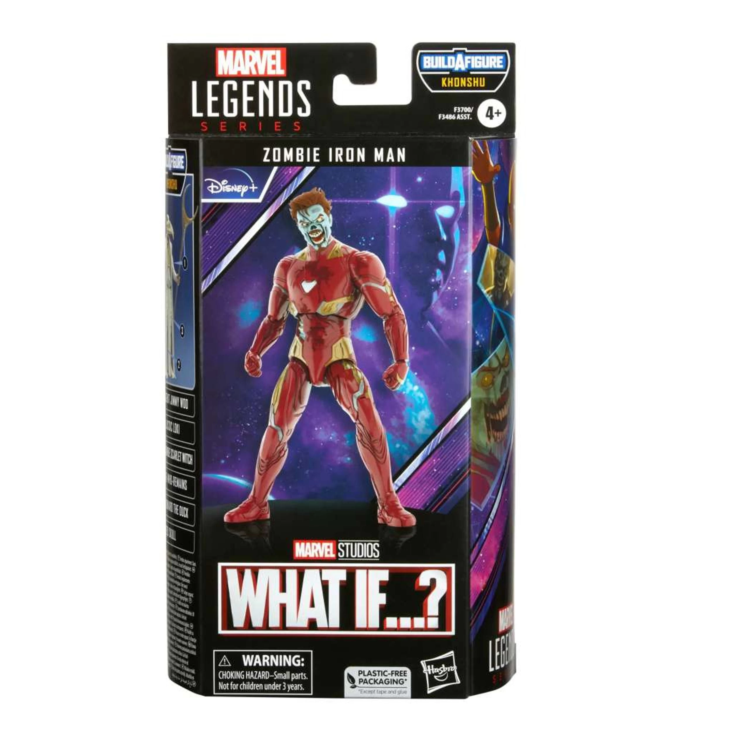 Hasbro Marvel Legends Khonshu Disney+ Zombie Iron Man Action Figure 4 Hasbro Marvel Legends Khonshu Disney+ Zombie Iron Man Action Figure - Image 2