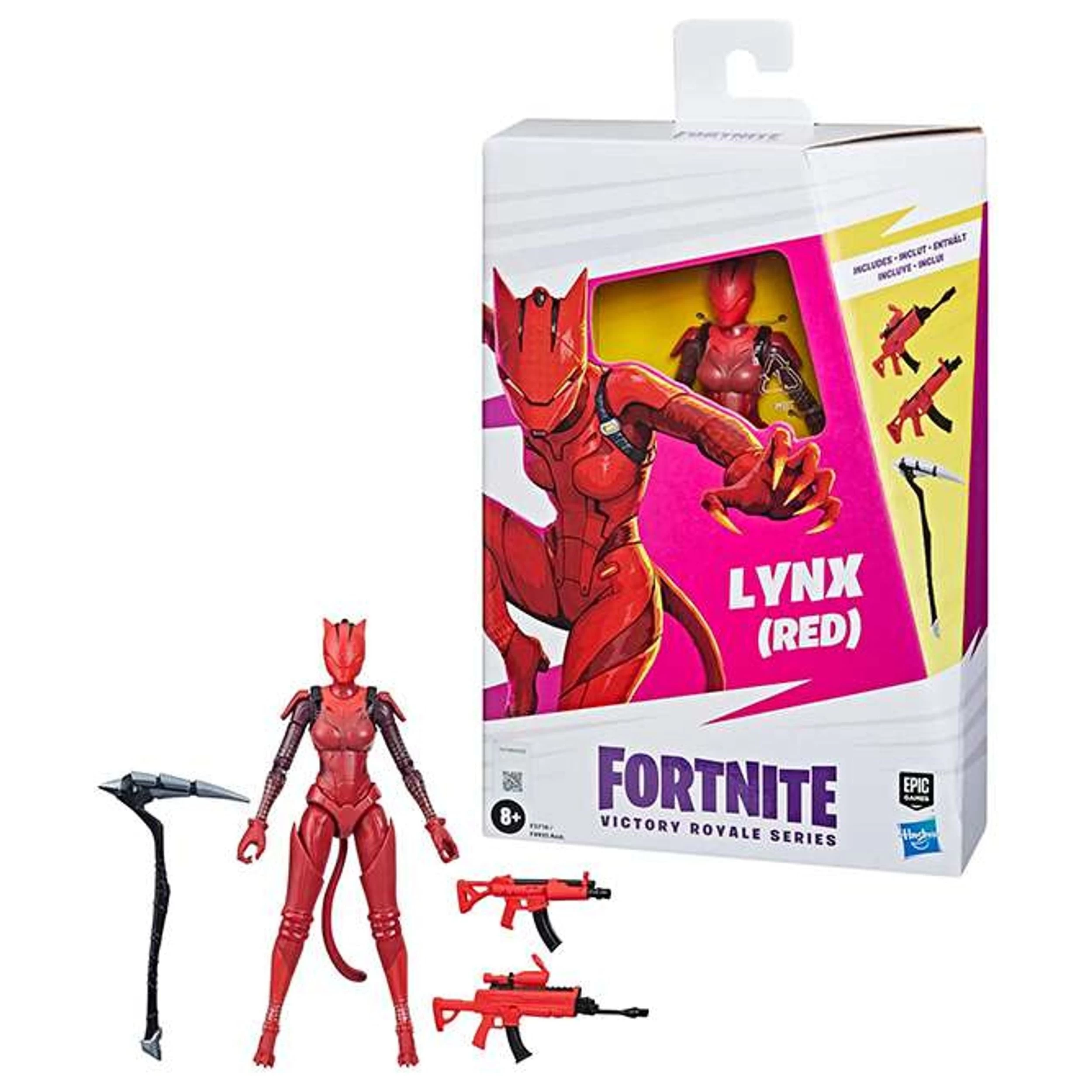 Hasbro Fortnite Victory Royale Series Lynx Red Action Figure 3 Hasbro Fortnite Victory Royale Series Lynx Red Action Figure