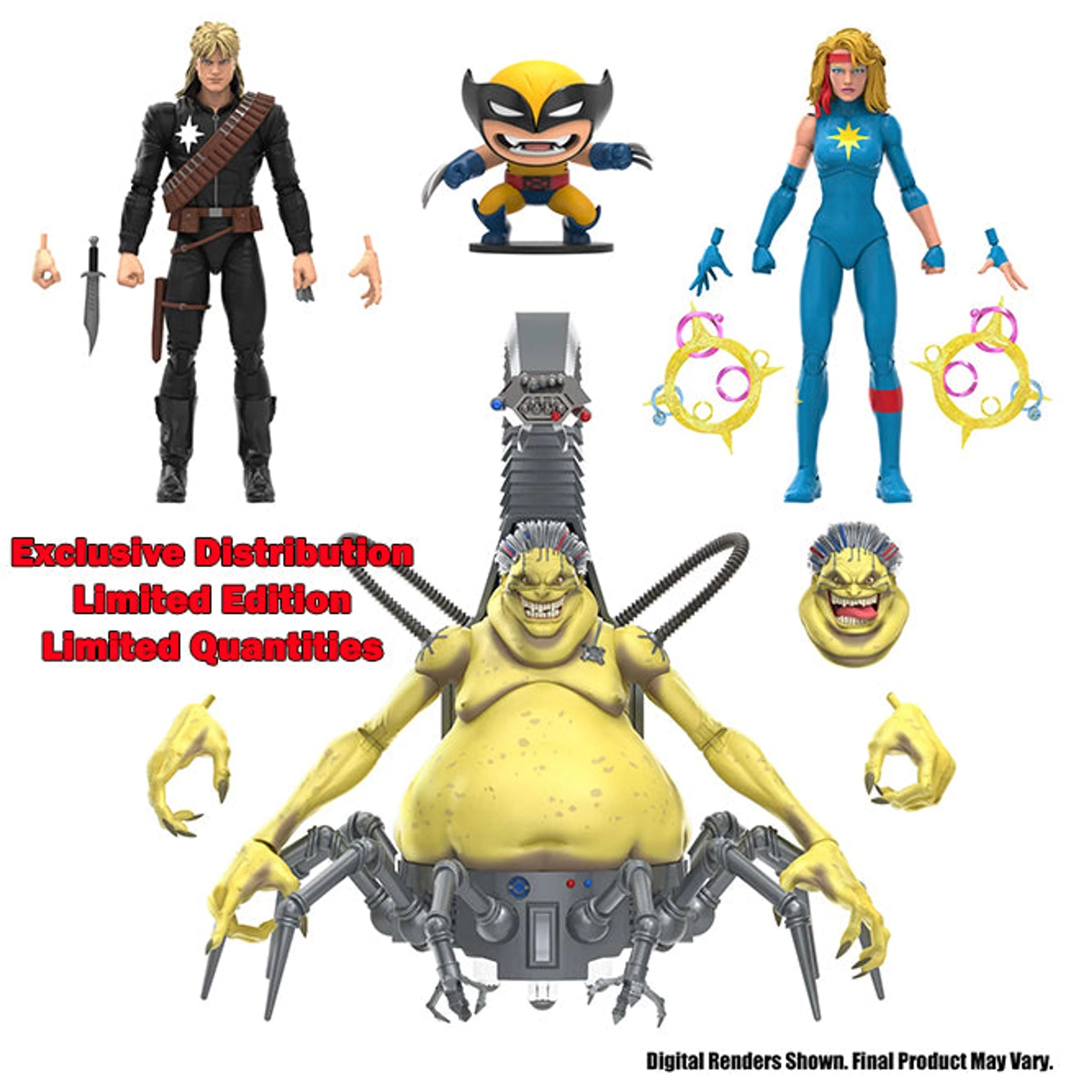 Hasbro Marvel Legends Mojoworld Multipak Ultra Limited Set 3 Hasbro Marvel Legends Mojoworld Multipak Ultra Limited Set