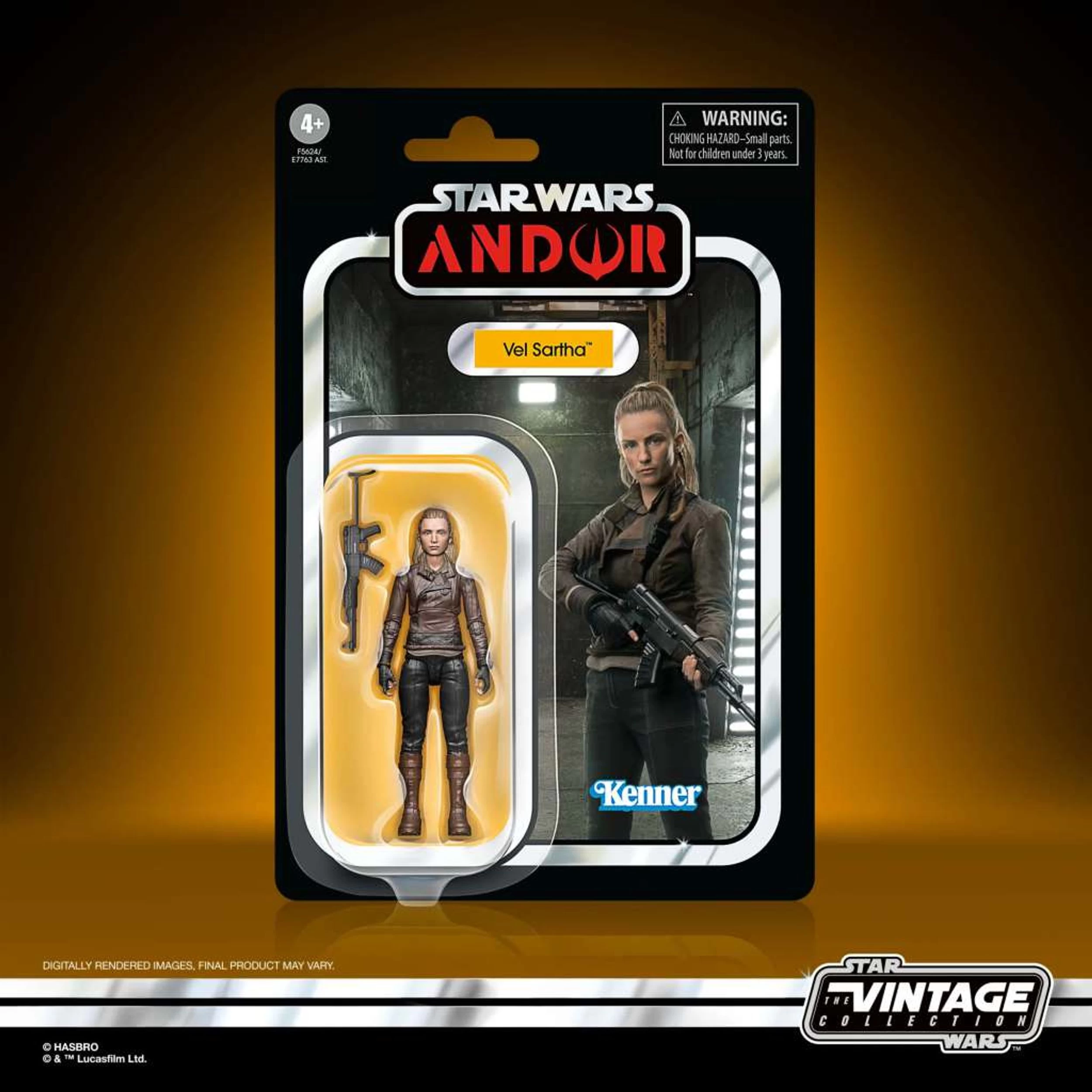Hasbro Star Wars Vintage Vel Sartha Action Figure 4 Hasbro Star Wars Vintage Vel Sartha Action Figure - Image 2