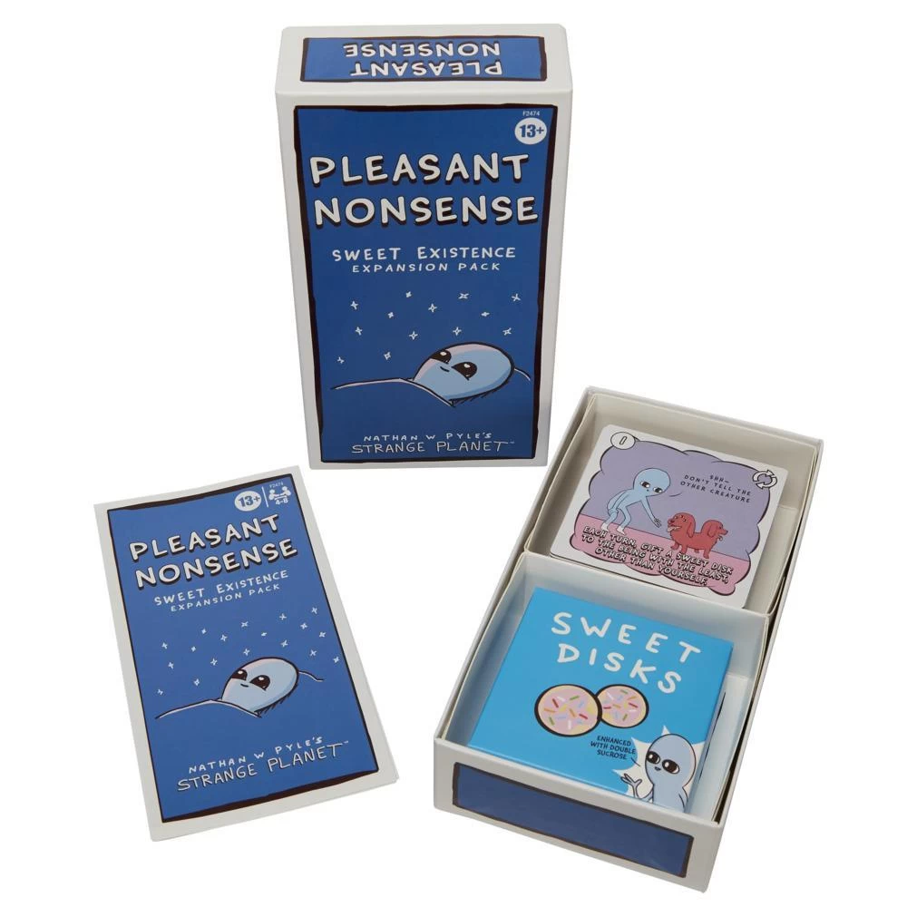 Sweet Existence Expansion Pack, Pleasant Nonsense, A Strange Planet Party Card Game For Ages 13 And Up 4 Sweet Existence Expansion Pack, Pleasant Nonsense, A Strange Planet Party Card Game For Ages 13 And Up - Image 2
