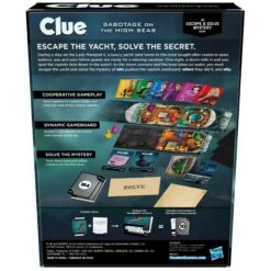 Clue Sabotage On The High Seas, An Escape & Solve Mystery Game, Board Game For Ages 10+ -Hasbro Toyland 930EC6B0F0154079B605ABC3AEA01EDB