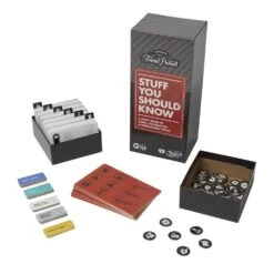 Trivial Pursuit Game: Stuff You Should Know Edition, Inspired By The Stuff You The Should Know Podcast -Hasbro Toyland 950f8a43f1a2e48701013cc7bb15328644a5d443