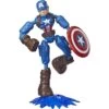 Hasbro Avengers Bend & Flex Captain America Toys -Hasbro Toyland 96950