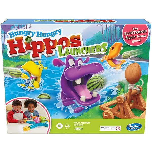 Hasbro Hungry Hungry Hippos Launchers 3 Hasbro Hungry Hungry Hippos Launchers