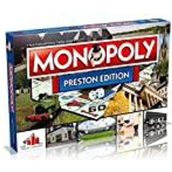 Hasbro Monopoly Board Game Preston Edition 3 Hasbro Monopoly Board Game Preston Edition
