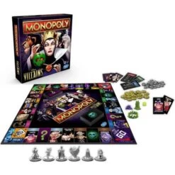 Hasbro Monopoly Disney Villains 7 Hasbro Monopoly Disney Villains -Hasbro Toyland Hasbro Monopoly Disney Villains 1